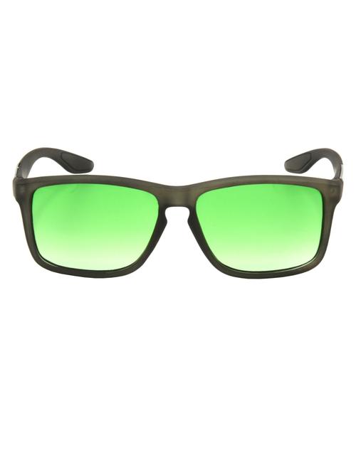 hrinkar men women boys & girls wayfarer & sunglasses grey frame, green lens (medium) - 18242790 - Very Small Image - 1