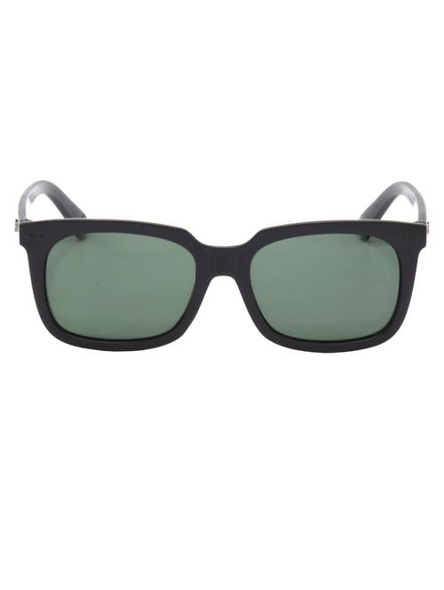 hrinkar men women boys & girls wayfarer & sunglasses black frame, green lens (medium) - 18242836 - Very Small Image - 1