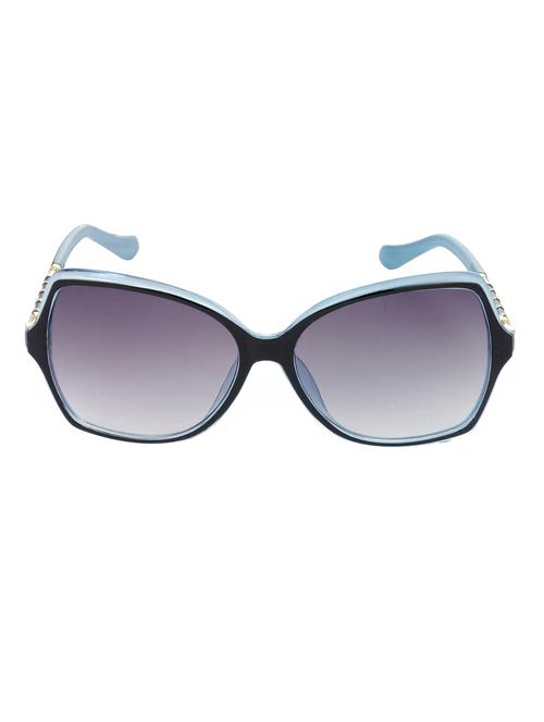 hrinkar men women boys & girls rectangular & sunglasses blue frame, grey lens (medium) - 18242855 - Very Small Image - 1