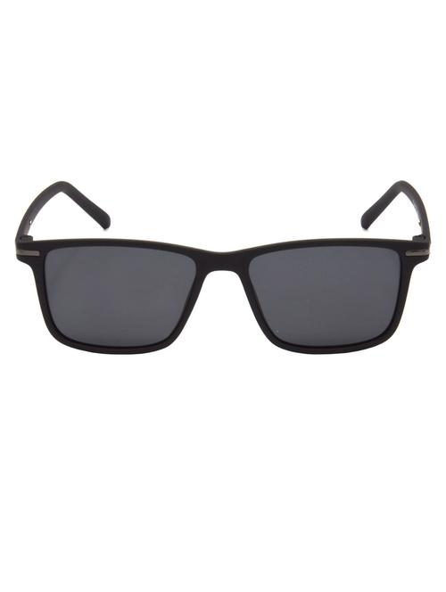 hrinkar men women boys & girls retro square & sunglasses black frame, black lens (medium) - 18242868 - Very Small Image - 1