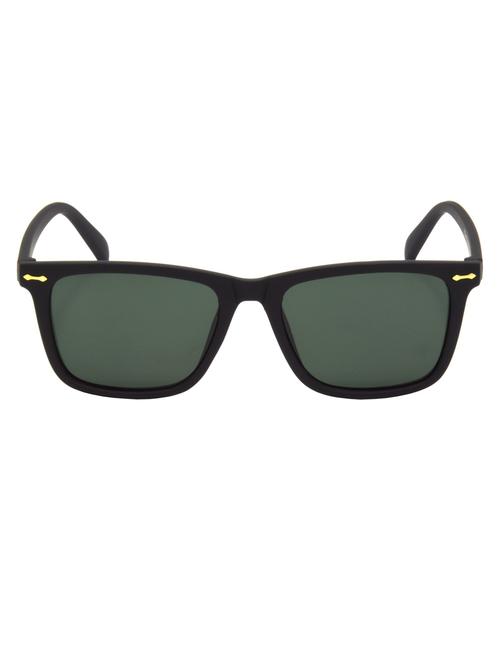 hrinkar men women boys & girls wayfarer & sunglasses black frame, green lens (medium) - 18242911 - Very Small Image - 1