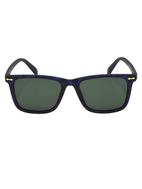 hrinkar men women boys & girls wayfarer & sunglasses blue frame, green lens (medium) - 18242929 - Very Small Image - 1