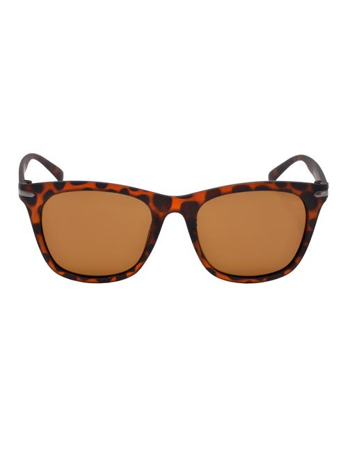 hrinkar men women boys & girls wayfarer & sunglasses brown frame, brown lens (medium) - 18243006 - Very Small Image - 1