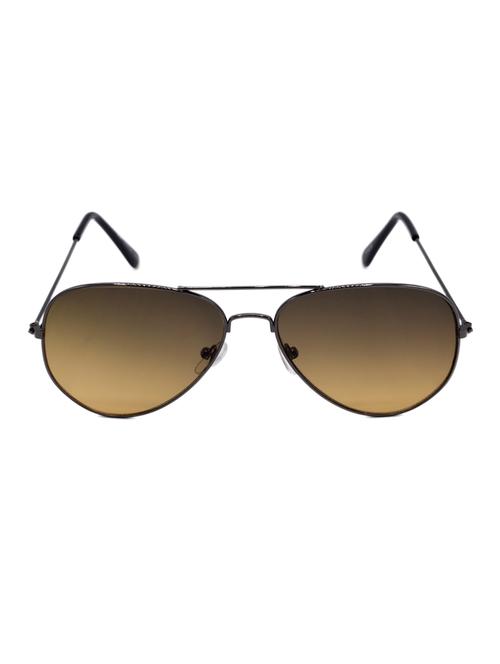 hrinkar men women boys & girls aviator & sunglasses grey frame, grey lens (medium) - 18243012 - Very Small Image - 1