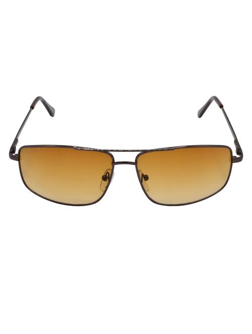 hrinkar men women boys & girls rectangular & sunglasses brown frame, brown lens (medium) - 18243080 - Very Small Image - 1