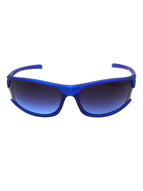 hrinkar men women boys & girls sports & sunglasses blue frame, blue lens (medium) - 18243083 - Very Small Image - 1