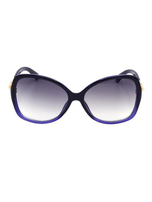 hrinkar men women boys & girls retro square & sunglasses black frame, grey lens (medium) - 18243101 - Very Small Image - 1