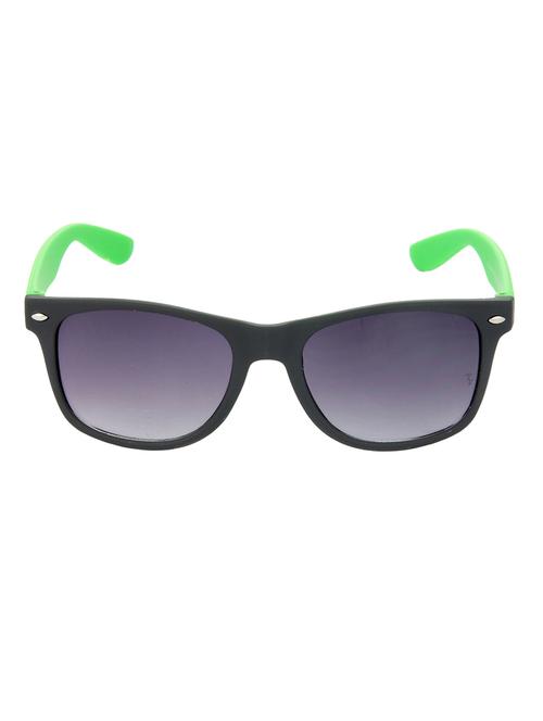 hrinkar men women boys & girls wayfarer & sunglasses green frame, grey lens (medium) - 18243150 - Very Small Image - 1