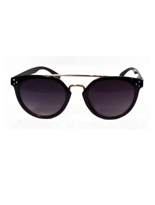 hrinkar men women boys & girls round & sunglasses golden frame, grey lens (medium) - 18243156 - Very Small Image - 1