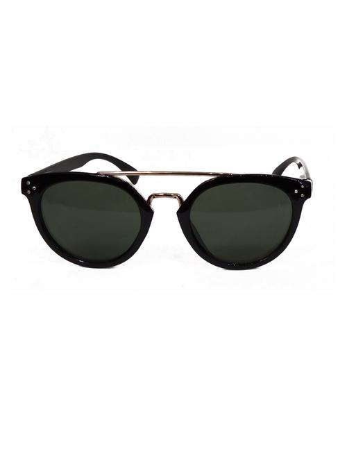 hrinkar men women boys & girls round & sunglasses golden frame, green lens (medium) - 18243159 - Very Small Image - 1