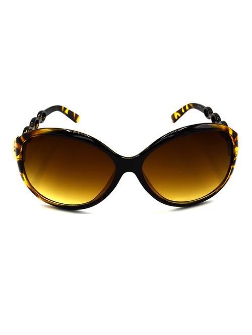 hrinkar men women boys & girls round & sunglasses brown frame, clear lens (medium) - 18243168 - Very Small Image - 1