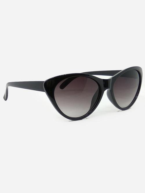 hrinkar men women boys & girls cat-eye & sunglasses black frame, grey lens (medium) - 18243219 - Very Small Image - 1