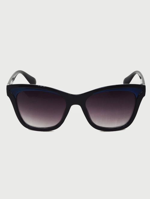 hrinkar men women boys & girls cat-eye & sunglasses blue frame, grey lens (medium) - 18243247 - Very Small Image - 1