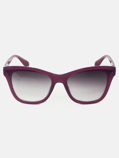 hrinkar men women boys & girls cat-eye & sunglasses violet frame, grey lens (medium) - 18243252 - Very Small Image - 1