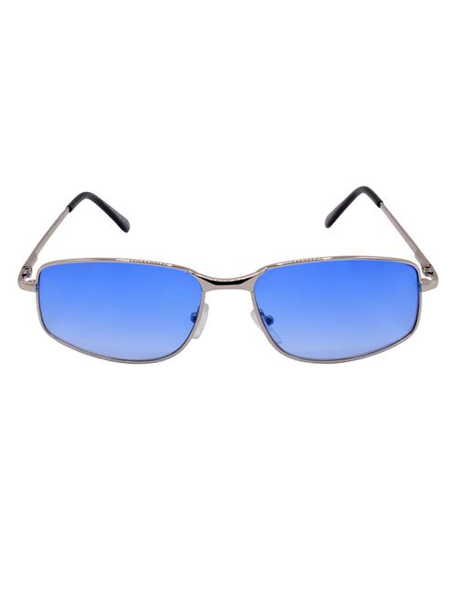 hrinkar men women boys & girls wrap-around & sunglasses silver frame, clear lens (medium) - 18243255 - Very Small Image - 1