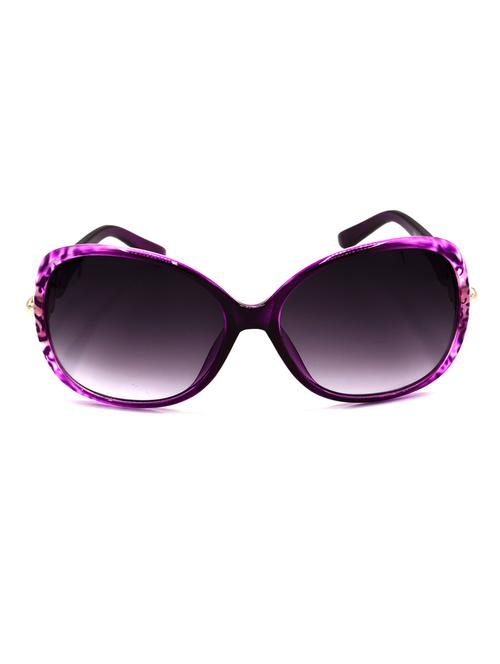 hrinkar men women boys & girls over-sized & sunglasses violet frame, grey lens (medium) - 18243267 - Very Small Image - 1