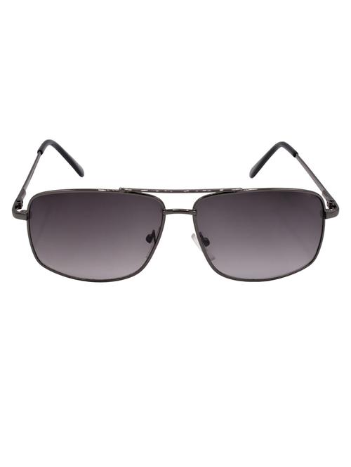 hrinkar men women boys & girls rectangular & sunglasses grey frame, grey lens (medium) - 18243289 - Very Small Image - 1