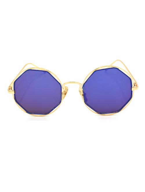 hrinkar men women boys & girls round & sunglasses multicolor frame, multicolor lens (medium) - 18243339 - Very Small Image - 1
