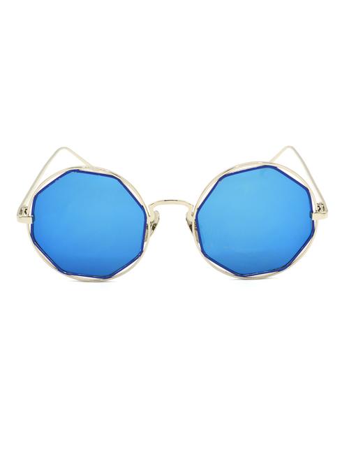 hrinkar men women boys & girls round & sunglasses multicolor frame, multicolor lens (medium) - 18243344 - Very Small Image - 1