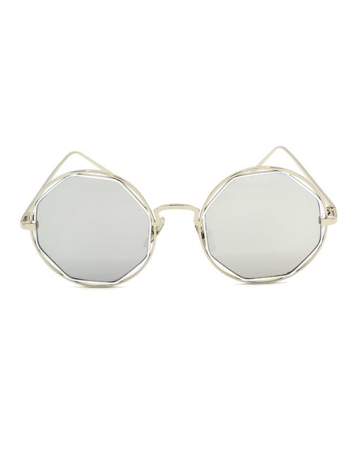 hrinkar men women boys & girls round & sunglasses multicolor frame, multicolor lens (medium) - 18243346 - Very Small Image - 1