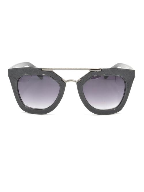 hrinkar men women boys & girls rectangular & sunglasses black frame, grey lens (medium) - 18243361 - Very Small Image - 1