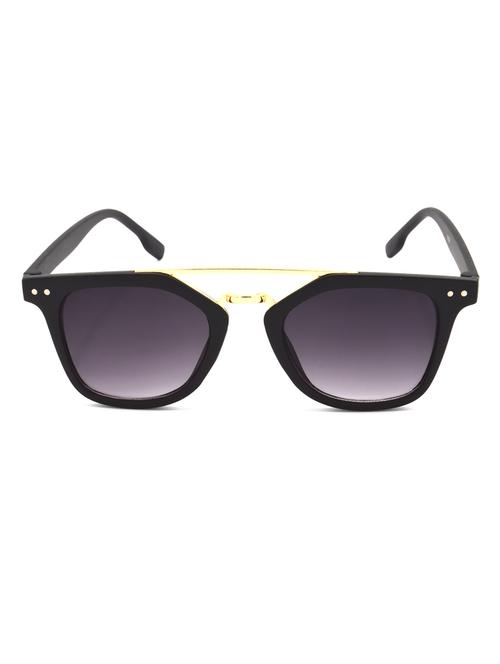 hrinkar men women boys & girls wayfarer & sunglasses black frame, grey lens (medium) - 18243384 - Very Small Image - 1