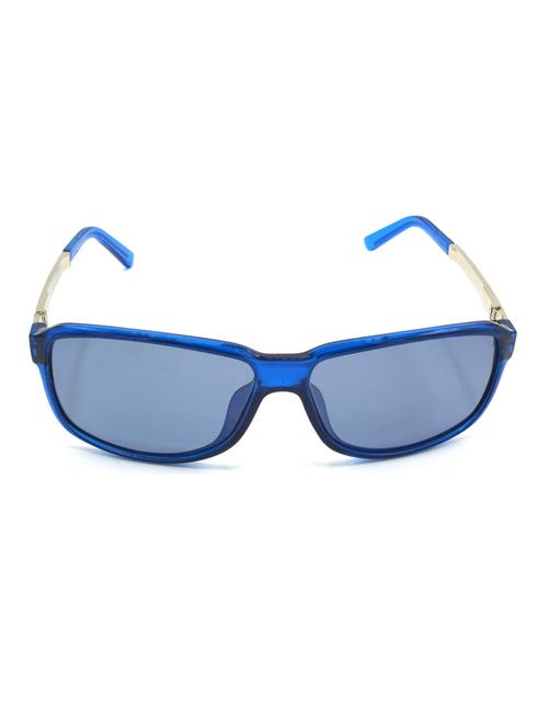 hrinkar men women boys & girls rectangular & sunglasses silver frame, grey lens (medium) - 18243386 - Very Small Image - 1