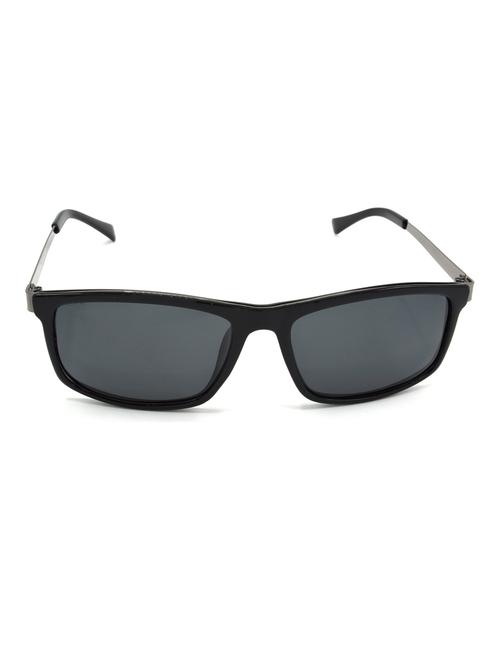 hrinkar men women boys & girls rectangular & sunglasses grey frame, grey lens (medium) - 18243391 - Very Small Image - 1
