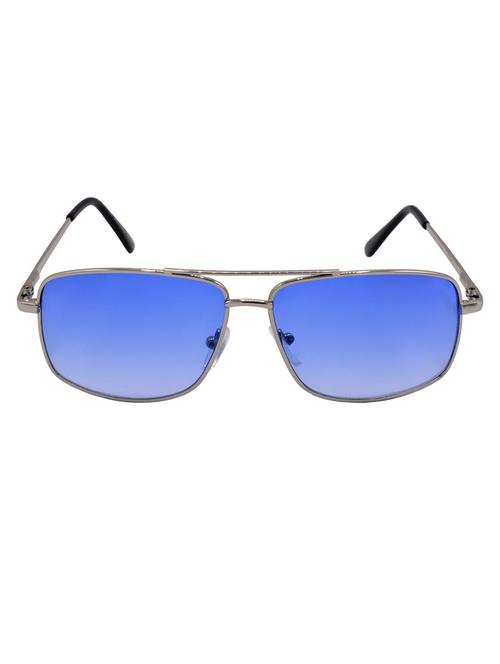 hrinkar men women boys & girls wrap-around & sunglasses silver frame, clear lens (medium) - 18243394 - Very Small Image - 1
