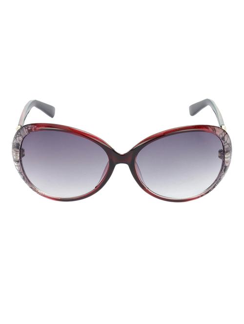 hrinkar men women boys & girls over-sized & sunglasses red frame, grey lens (medium) - 18243402 - Very Small Image - 1