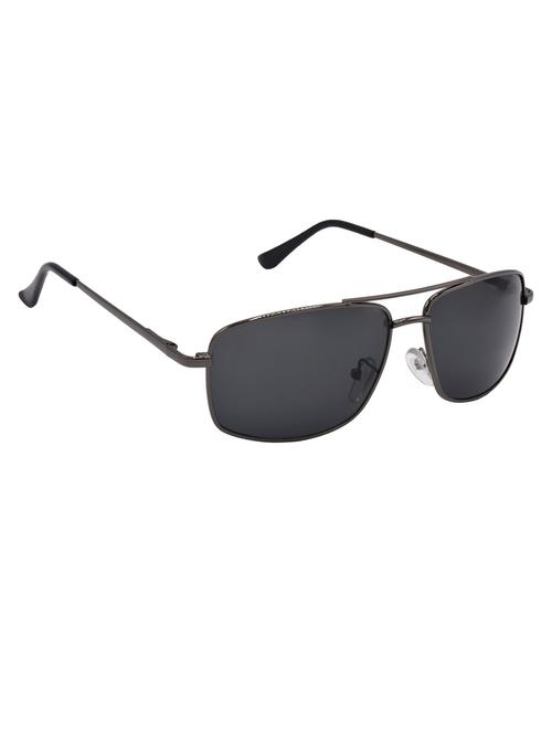 hrinkar men women boys & girls wrap-around & sunglasses grey frame, black lens (medium) - 18243415 - Very Small Image - 1