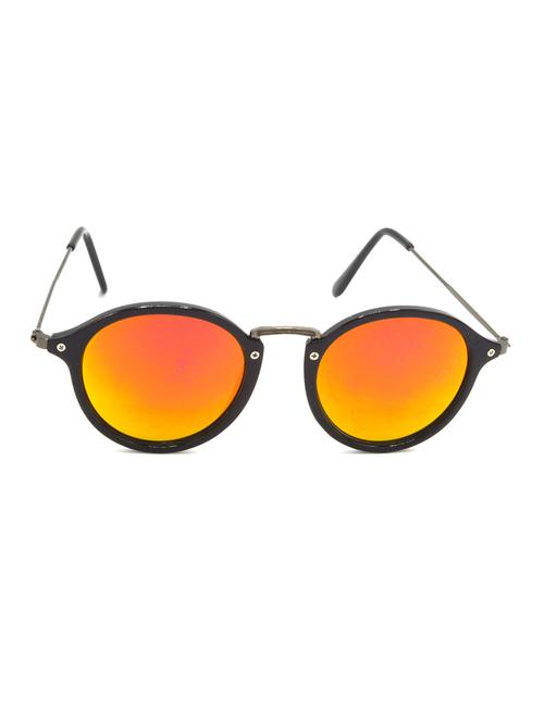hrinkar men women boys & girls round & sunglasses grey frame, pink lens (medium) - 18243421 - Very Small Image - 1