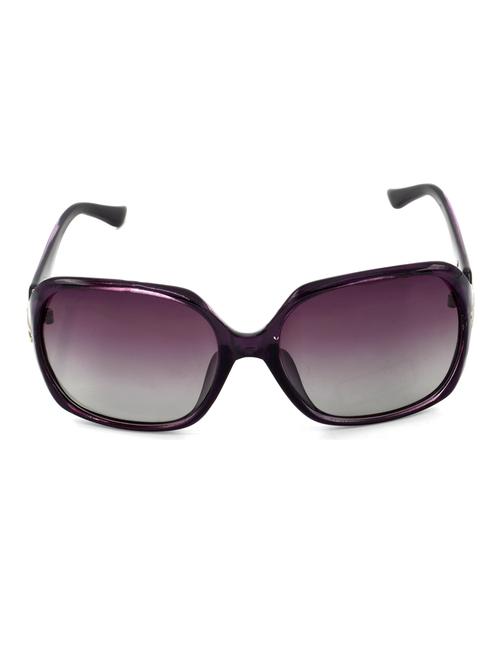 hrinkar men women boys & girls rectangular & sunglasses violet frame, pink lens (medium) - 18243448 - Very Small Image - 1