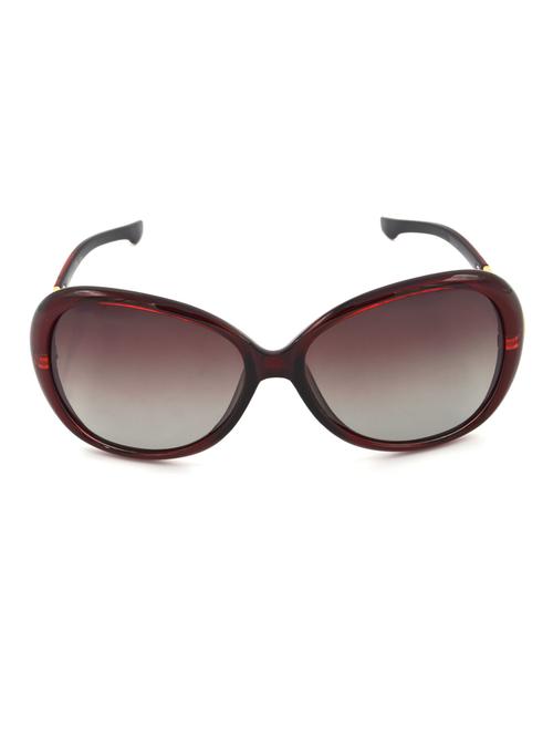 hrinkar men women boys & girls rectangular & sunglasses red frame, pink lens (medium) - 18243475 - Very Small Image - 1