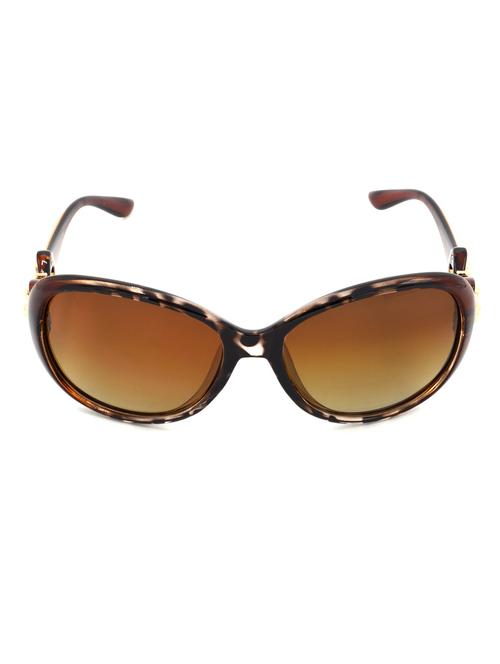 hrinkar men women boys & girls rectangular & sunglasses golden frame, brown lens (medium) - 18243476 - Very Small Image - 1