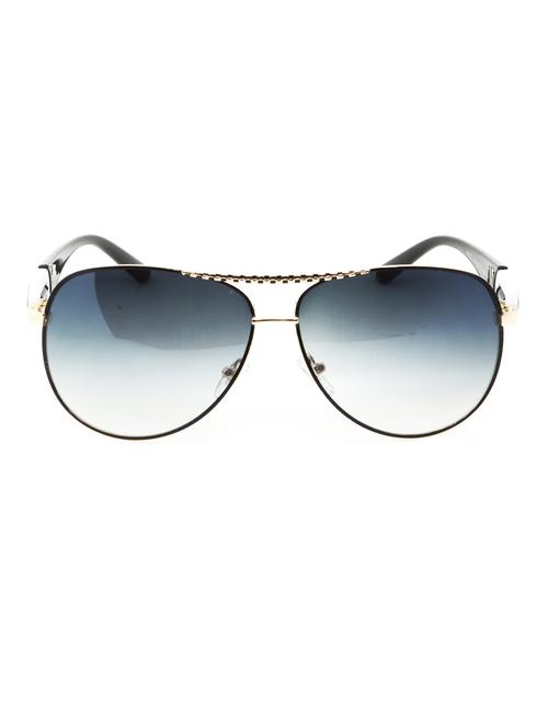 hrinkar men women boys & girls aviator & sunglasses multicolor frame, black lens (medium) - 18243501 - Very Small Image - 1