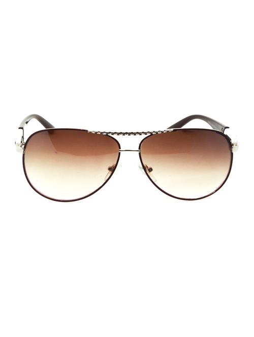hrinkar men women boys & girls aviator & sunglasses multicolor frame, brown lens (medium) - 18243504 - Very Small Image - 1