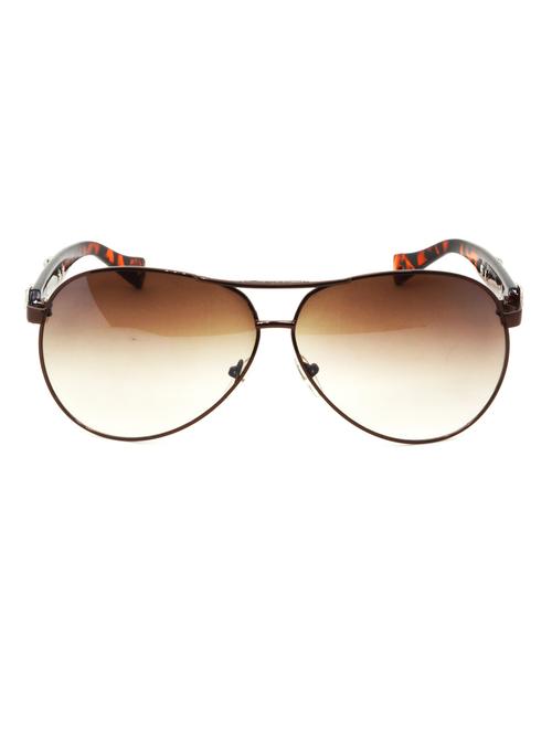 hrinkar men women boys & girls aviator & sunglasses multicolor frame, brown lens (medium) - 18243532 - Very Small Image - 1