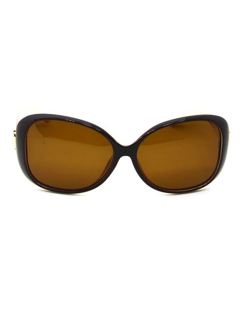 hrinkar men women boys & girls oval & sunglasses multicolor frame, brown lens (medium) - 18243537 - Very Small Image - 1