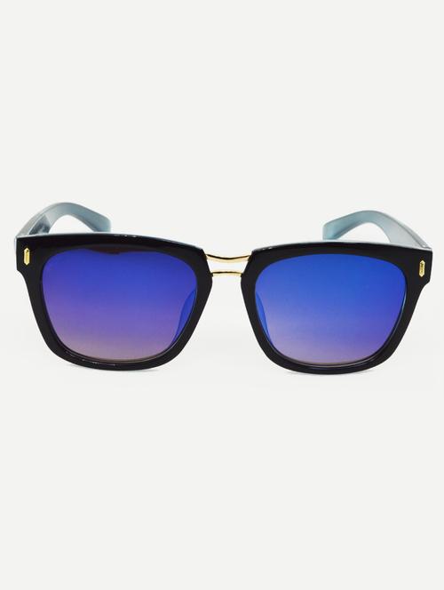 hrinkar men women boys & girls wayfarer & sunglasses multicolor frame, blue lens (medium) - 18243563 - Very Small Image - 1