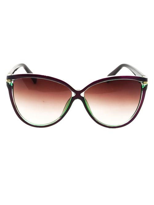 hrinkar men women boys & girls wayfarer & sunglasses multicolor frame, brown lens (medium) - 18243575 - Very Small Image - 1