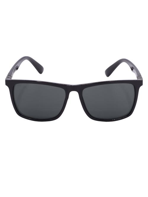 hrinkar men women boys & girls rectangular & sunglasses black frame, grey lens (medium) - 18243582 - Very Small Image - 1