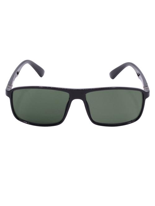 hrinkar men women boys & girls rectangular & sunglasses black frame, green lens (medium) - 18243629 - Very Small Image - 1