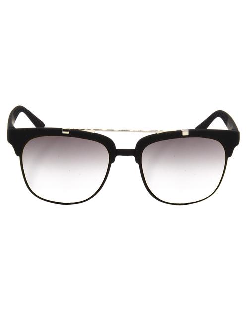 hrinkar men women boys & girls wayfarer & sunglasses black frame, grey lens (medium) - 18243634 - Very Small Image - 1