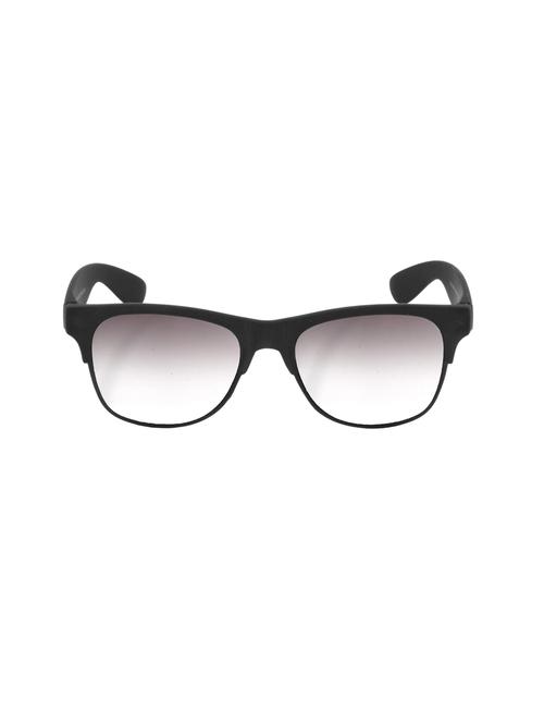 hrinkar men women boys & girls clubmaster & sunglasses black frame, grey lens (medium) - 18243646 - Very Small Image - 1