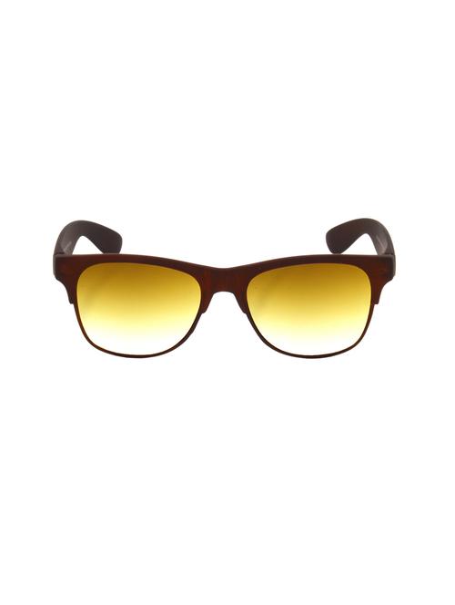 hrinkar men women boys & girls wayfarer & sunglasses brown frame, brown lens (medium) - 18243647 - Very Small Image - 1