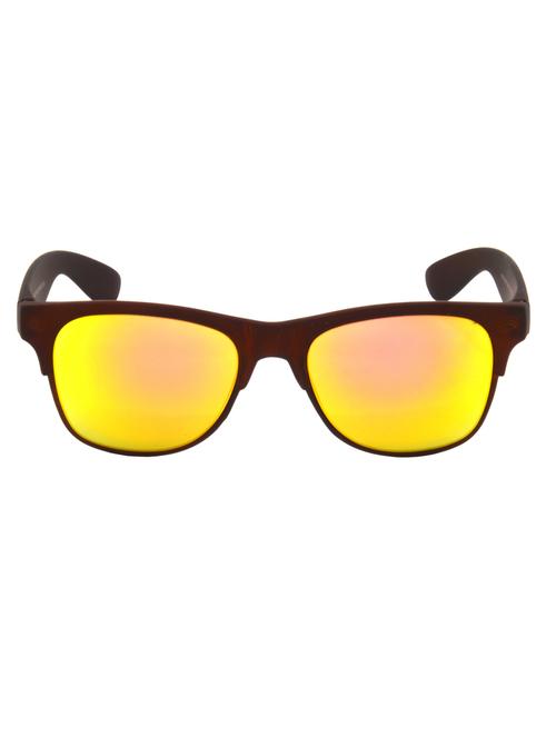 hrinkar men women boys & girls wayfarer & sunglasses brown frame, pink lens (medium) - 18243648 - Very Small Image - 1