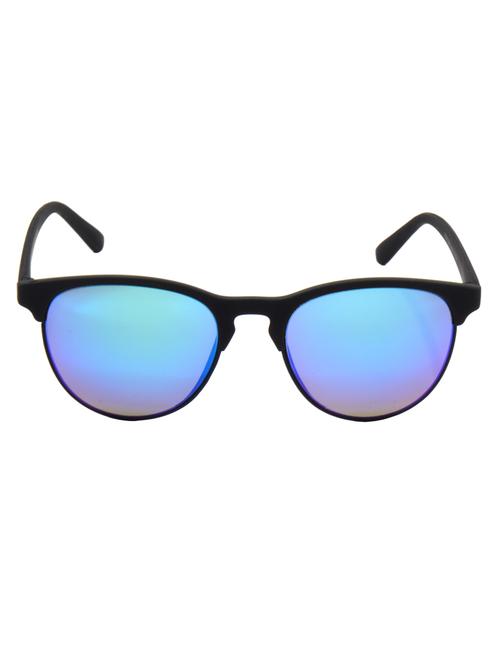 hrinkar men women boys & girls wayfarer & sunglasses black frame, green lens (medium) - 18243650 - Very Small Image - 1