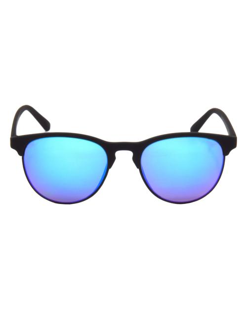 hrinkar men women boys & girls wayfarer & sunglasses black frame, blue lens (medium) - 18243651 - Very Small Image - 1