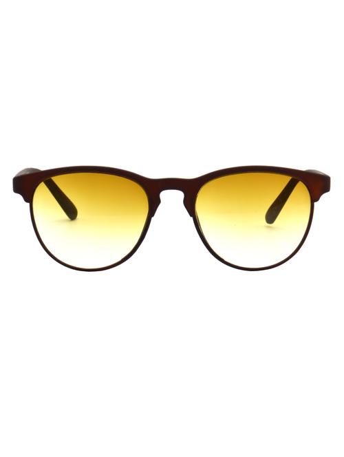 hrinkar men women boys & girls wayfarer & sunglasses brown frame, brown lens (medium) - 18243655 - Very Small Image - 1